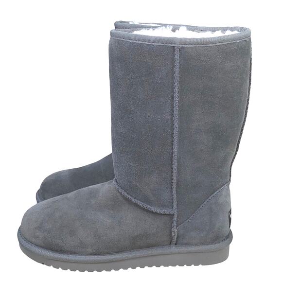 Koolaburra X UGG Women’s Classic Grey Suede Winter Boots Size US 7 - Picture 6 of 9